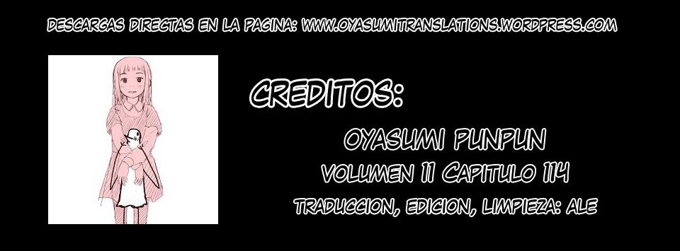 Oyasumi Punpun-Volume 11 Chapter 114